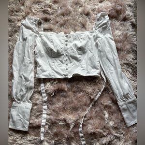 White Fashion Nova Top